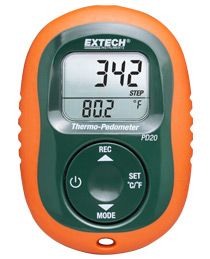 EXTECH PD20 Thermo-Pedometer