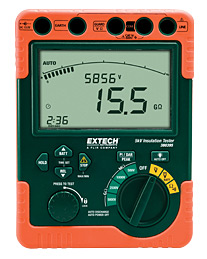 EXTECH 380395 High Voltage Digital Insulation Tester - Click Image to Close