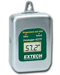 EXTECH 42270: Temperature/Humidity Datalogger - Click Image to Close