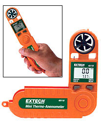 EXTECH 45118: Mini Thermo-Anemometer - Click Image to Close