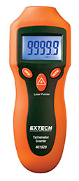 EXTECH 461920: Mini Laser Photo Tachometer Counter - Click Image to Close