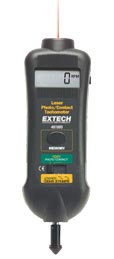 EXTECH 461995: Combination Contact/Laser Photo Tachometer - Click Image to Close