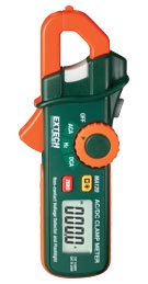 EXTECH MA120: AC/DC Mini Clamp Meter+Voltage Detector - Click Image to Close