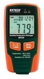 EXTECH RHT20: Humidity and Temperature Datalogger - Click Image to Close