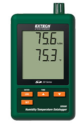 EXTECH SD500: Humidity/Temperature Datalogger - Click Image to Close