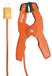 EXTECH TP200: Type K Pipe Clamp Temperature Probe (-4 to 200F)