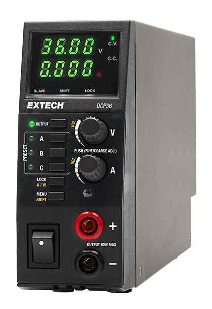 EXTECH DCP36 80W Switching Mode DC Power Supply