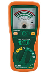 EXTECH 380320 Analog Insulation Tester - Click Image to Close