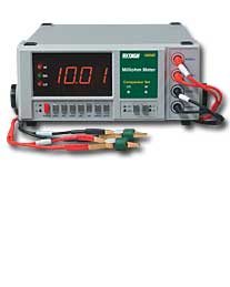 EXTECH 380560 High Resolution Precision Milliohm Meter (110VAC)