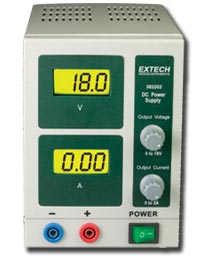 EXTECH 382202 18V/3A Single Output DC Power Supply - Click Image to Close