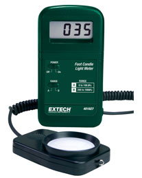 EXTECH 401027: Pocket-Size Foot Candle Light Meter