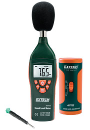 EXTECH 407732: Low/High Range Sound Level Meter - Click Image to Close