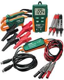 EXTECH DL160: Dual Input True RMS AC Voltage/Current Datalogger - Click Image to Close