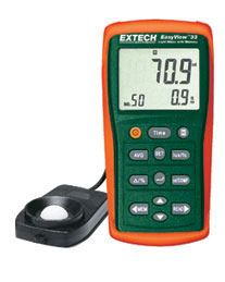 EXTECH EA33: EasyView Light Meter with Memory - Click Image to Close