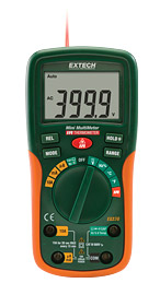 EXTECH EX230: 12 Function Mini Digital MultiMeter with IR Thermo EXTECH EX230: 12 Function Mini Digital MultiMeter with IR Thermo