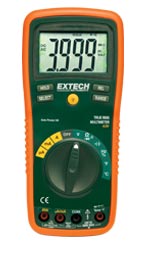 EXTECH EX430: 11 Function True RMS Professional MultiMeter - Click Image to Close