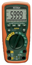 EXTECH EX520: 11 Function Heavy Duty True RMS Industrial MultiMe EXTECH EX520: 11 Function Heavy Duty True RMS Industrial MultiMe