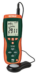 EXTECH HD450: Datalogging Heavy Duty Light Meter - Click Image to Close