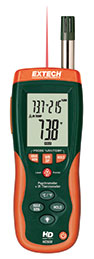 EXTECH HD500-NIST: Psychrometer w/IR Thermo w/NIST Calibration