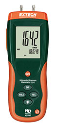 EXTECH HD700: Differential Pressure Manometer (2psi) - Click Image to Close