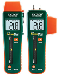 EXTECH MO260: Combination Pin/Pinless Moisture Meter