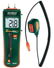 EXTECH MO265: Combination Pin/Pinless Moisture Meter