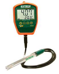 EXTECH PH220-C Waterproof Palm pH Meter with Temperature