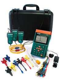 EXTECH PQ3350-1 3-Phase Power & Harmonics Analyzers - Click Image to Close