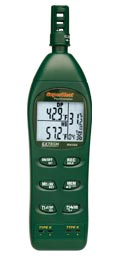 EXTECH RH350: Dual Input Hygro-Thermometer Psychrometer